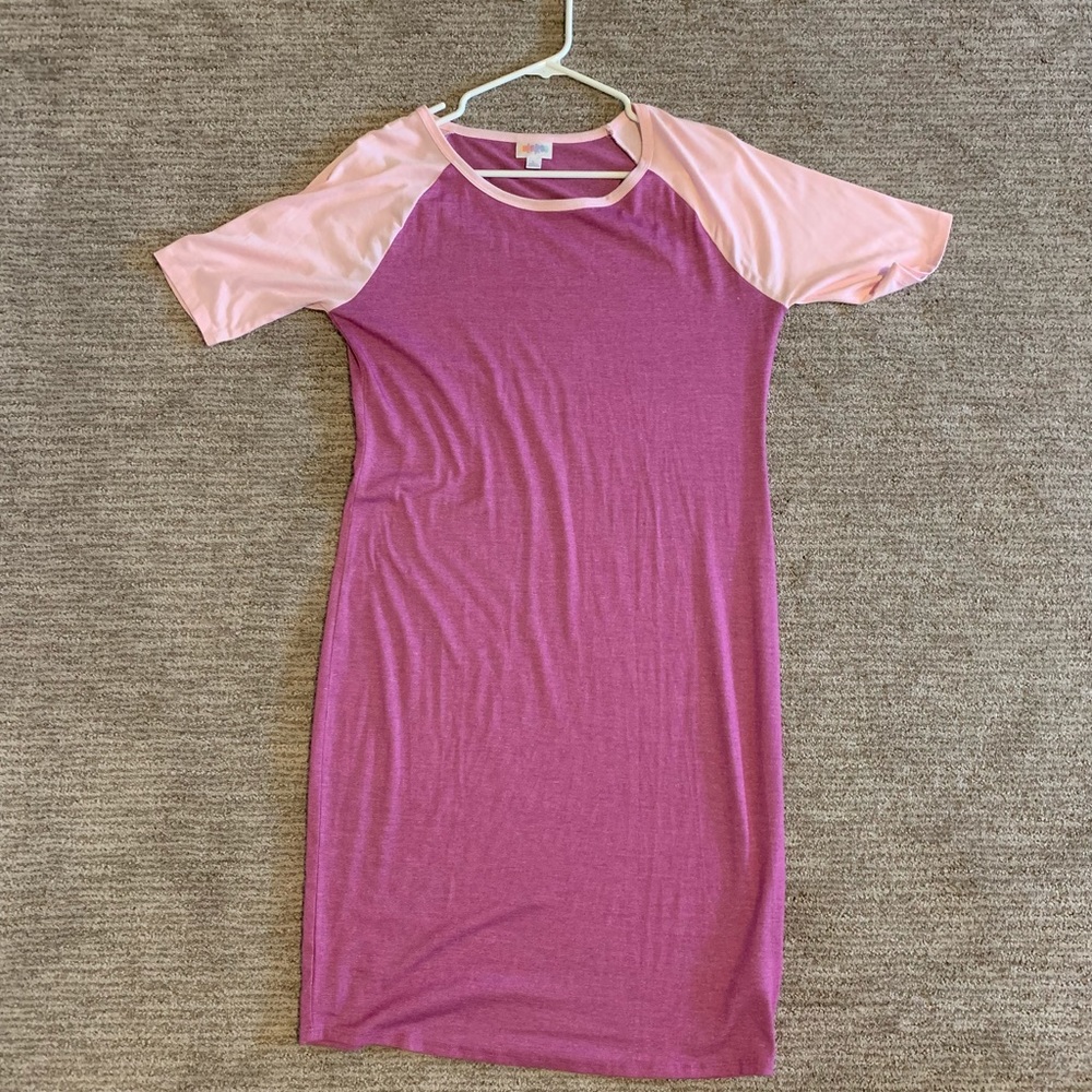 LuLaRoe Julia dress - size Large
